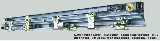 China Portas de vidro de deslizamento exteriores LW da largura clara da passagem 1800-4000mm fornecedor