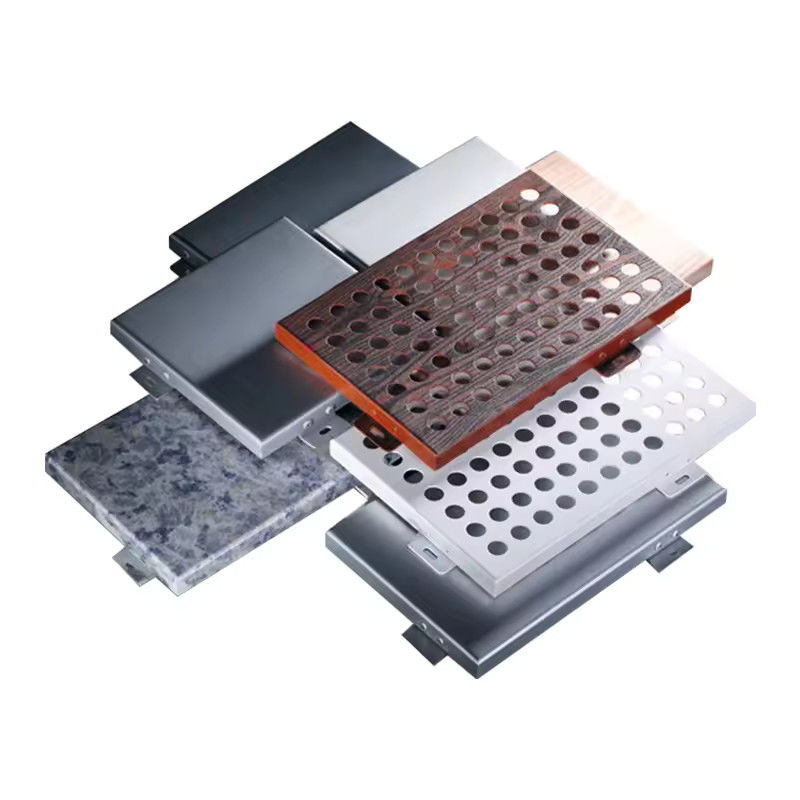 Parede de cortina de alumínio vidrado branco com isolamento acústico de 35 dB K=2.0W/(m2·K) Isolamento térmico
