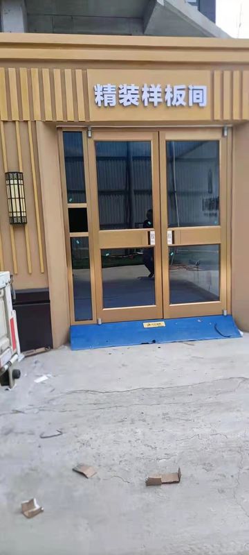 Porta giratória automática de 36 polegadas