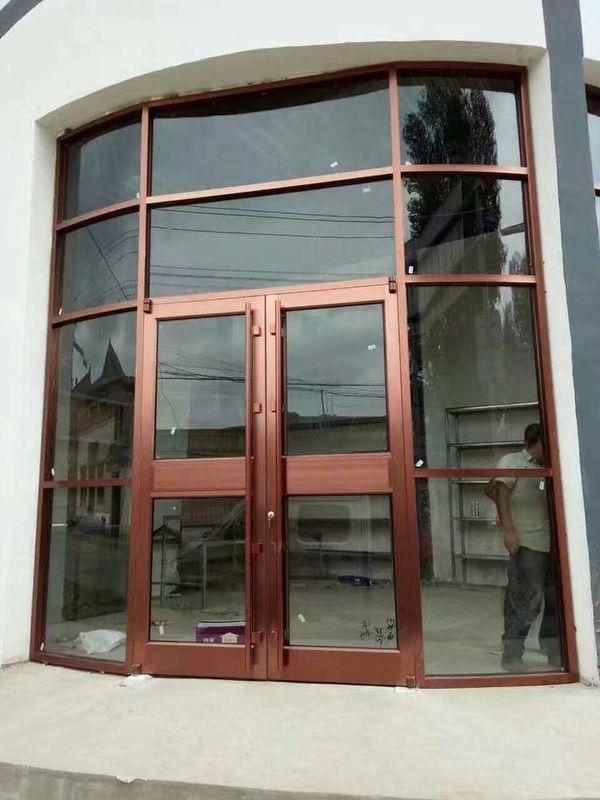 Venda Quente Barata Alta Qualidade Escritório Vidro Atuomatic Portão Fechador Isolamento térmico Kfc Portão